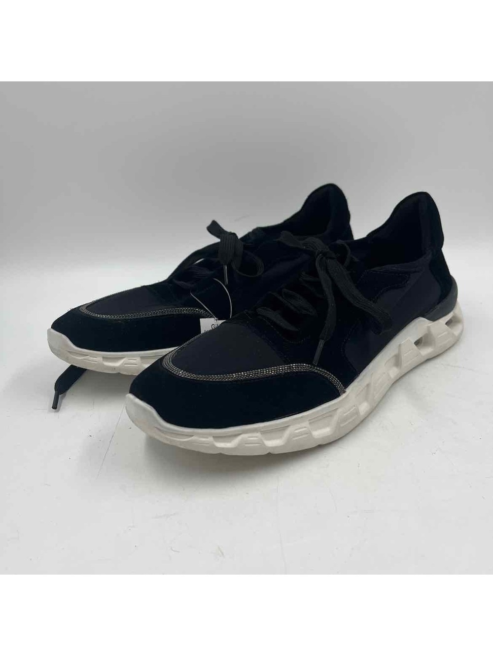 Vaneli Women's Shoe Size 9n Black Solid Sneakers